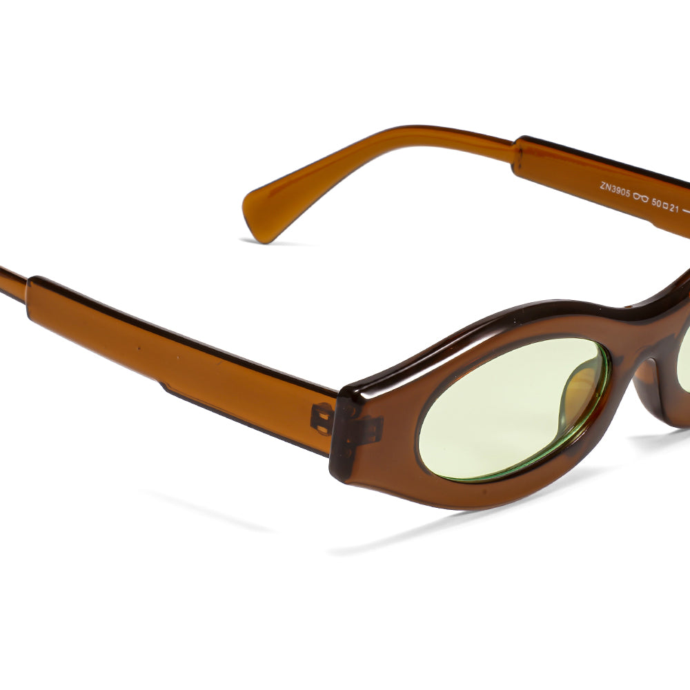 Lenstorm 3905 Neon Oval Sunglasses