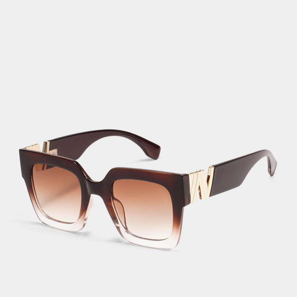 Lenstorm W68242 Square-frame Stylish Sunglasses