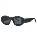 Lenstorm 2726 Oval Frame PC Street Style Trendy Sunglasses