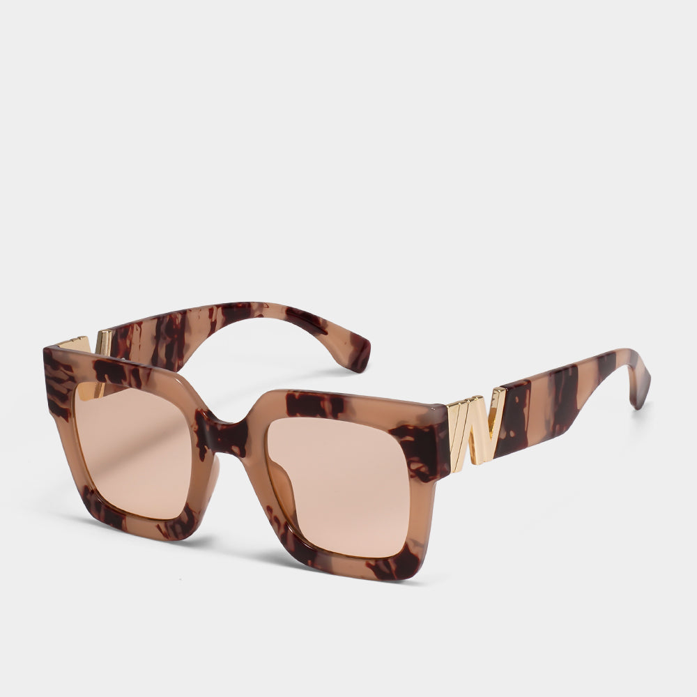 Lenstorm W68242 Square-frame Stylish Sunglasses