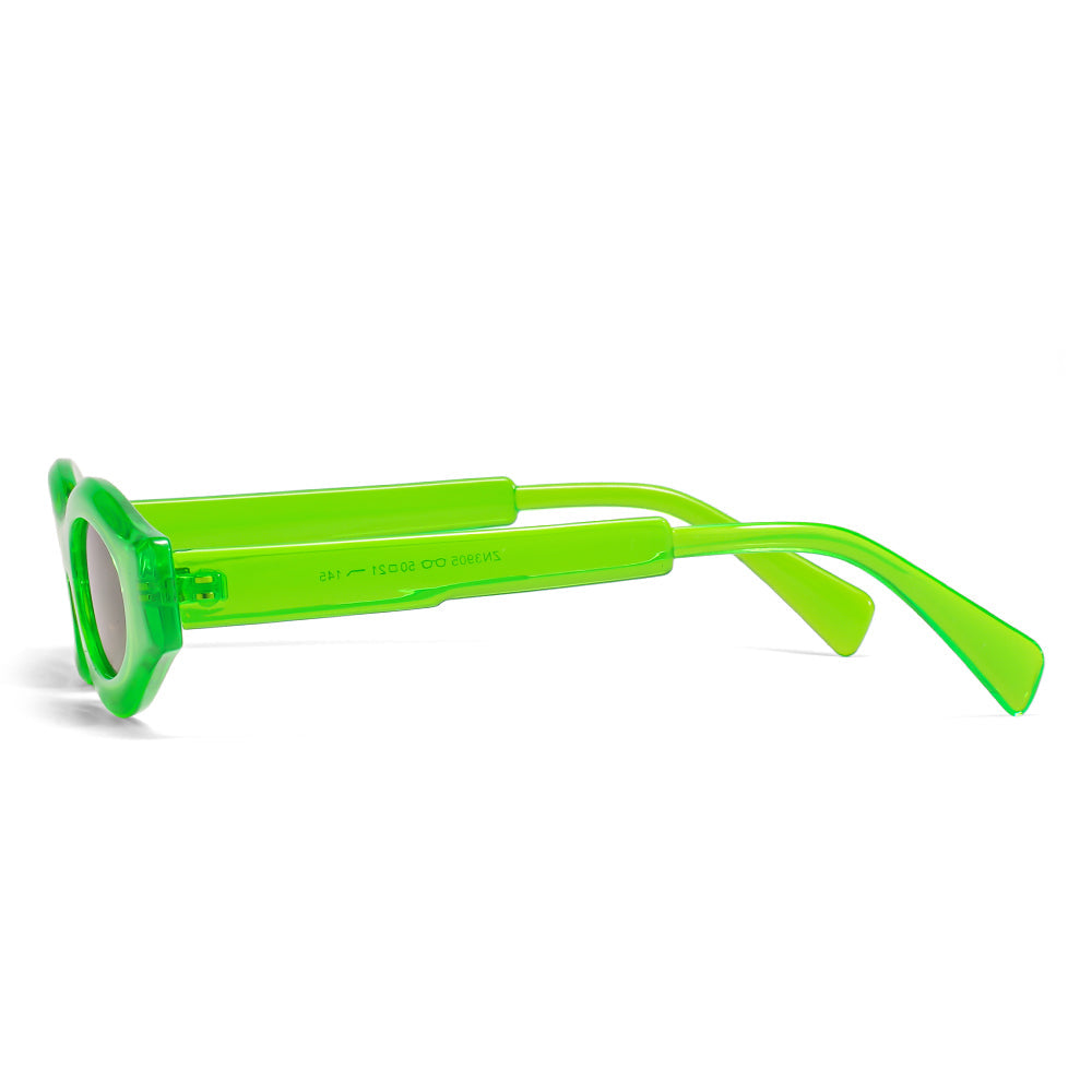 Lenstorm 3905 Neon Oval Sunglasses