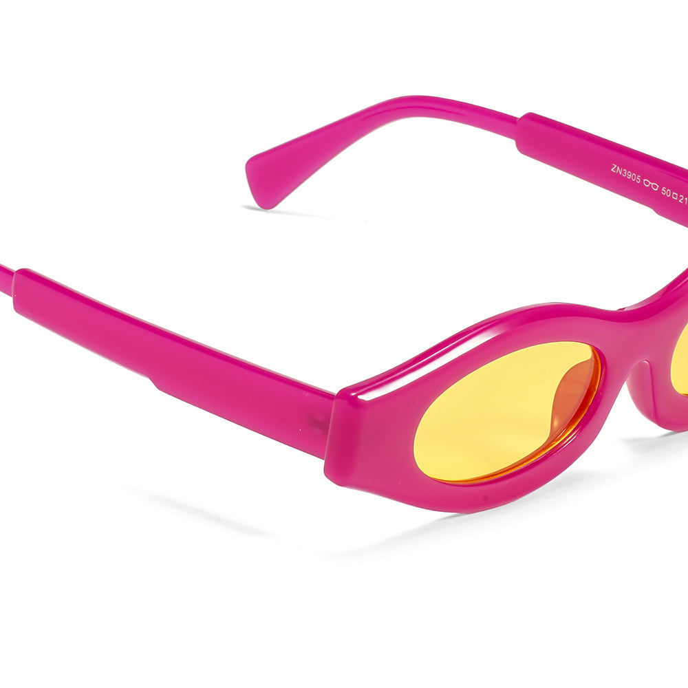 Lenstorm 3905 Neon Oval Sunglasses