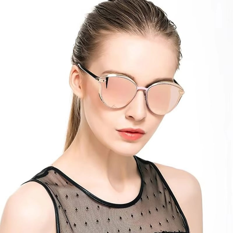 Lenstorm T1204 Trendy Women's UV Protection Slimming Sunglasses