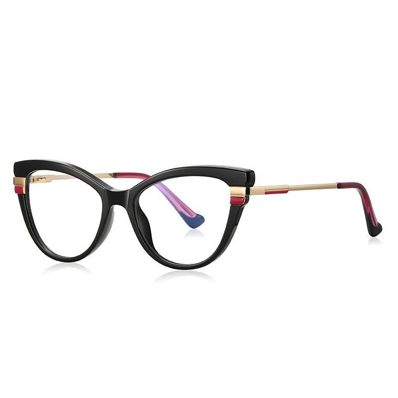 Lenstorm 2113 Crystal Cat Eye Glasses
