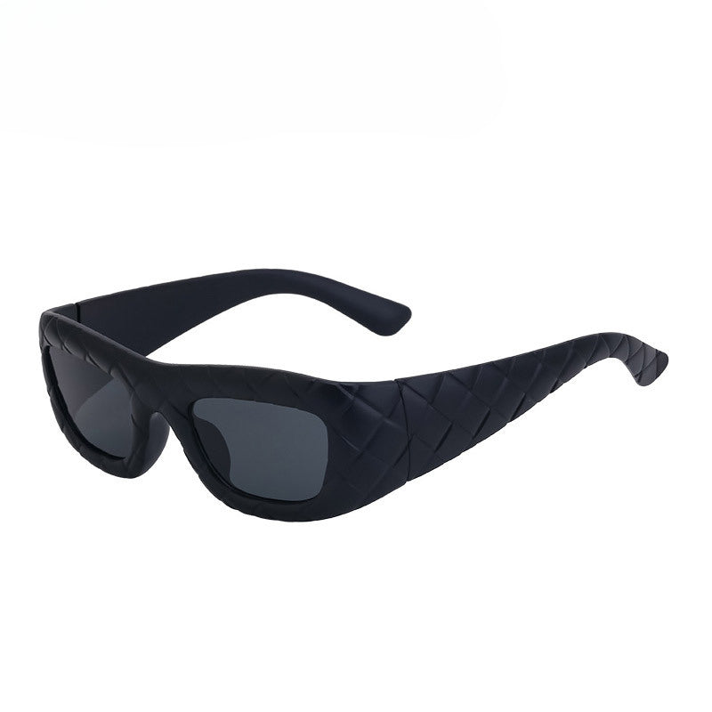 Lenstorm 68268 Unique High-End Woven Frame Sunglasses