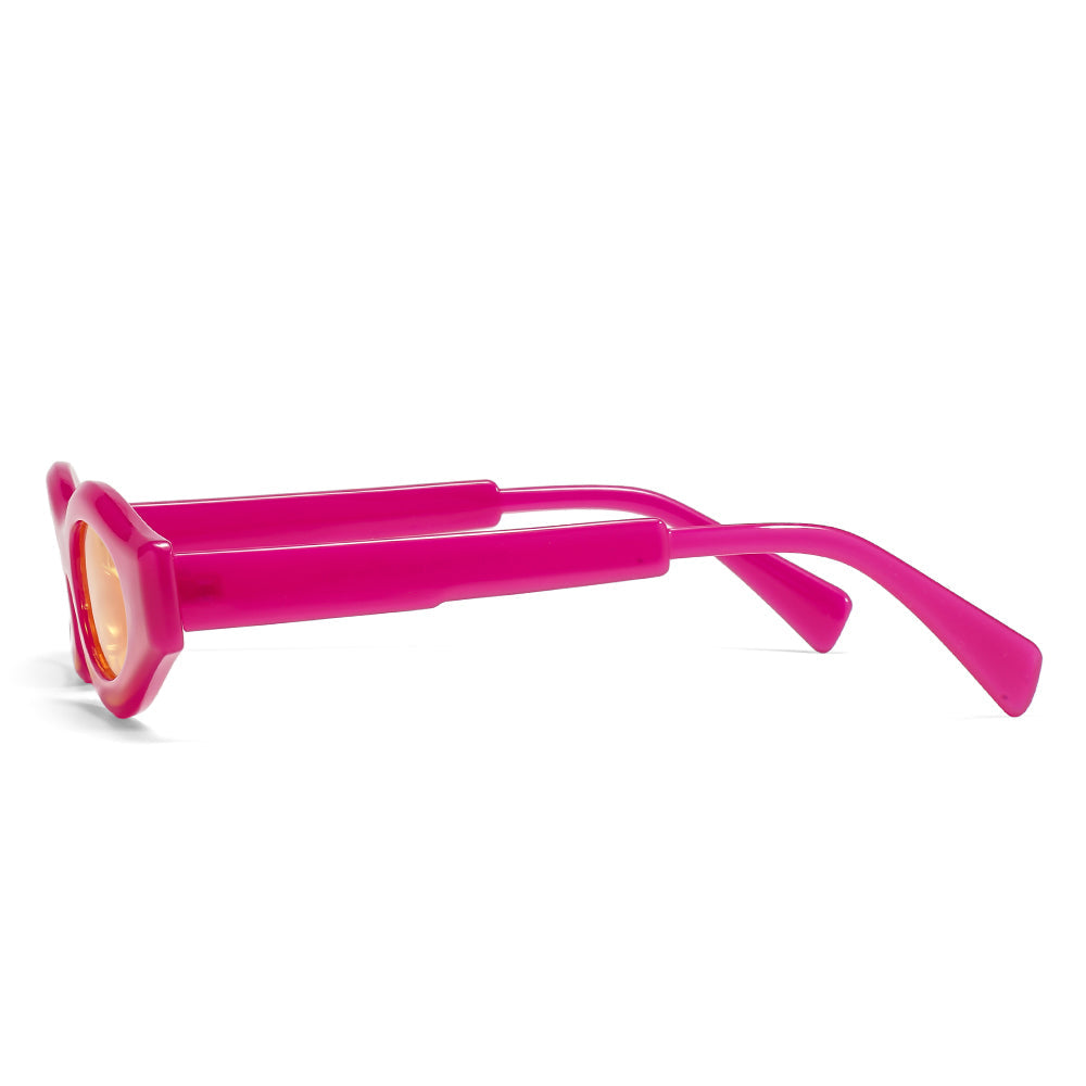 Lenstorm 3905 Neon Oval Sunglasses
