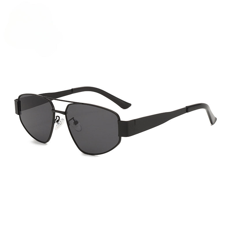 Lenstorm T1187 Metal Double Bridge Driving Sunglasses