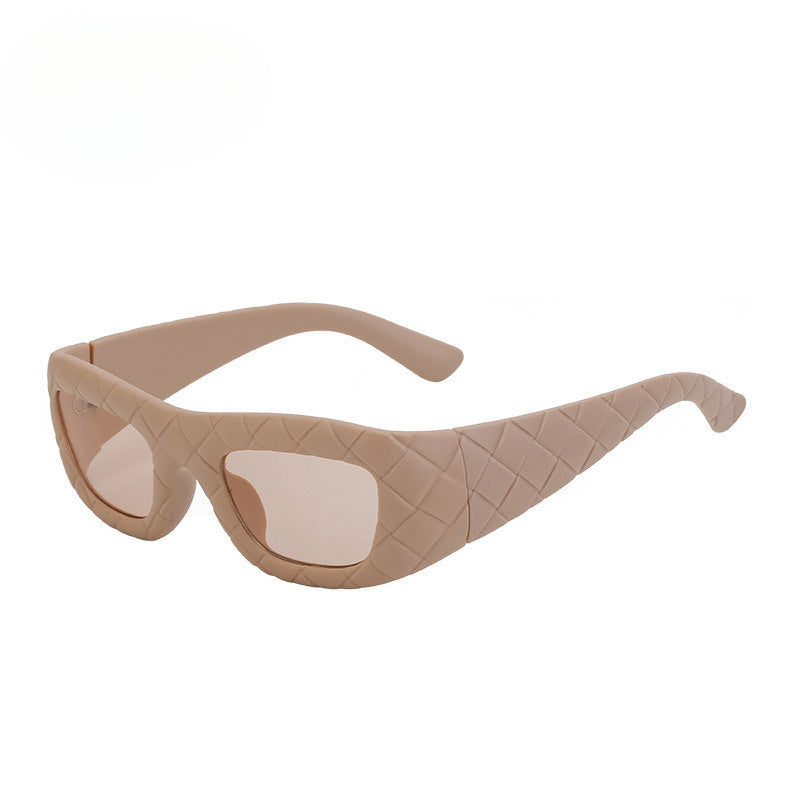 Lenstorm 68268 Unique High-End Woven Frame Sunglasses