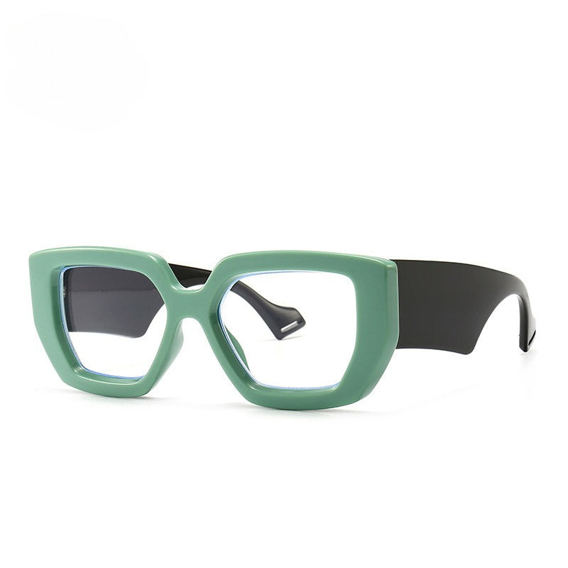 Lenstorm 6230 Fashion Thick-Frame Square Street Style Sunglasses