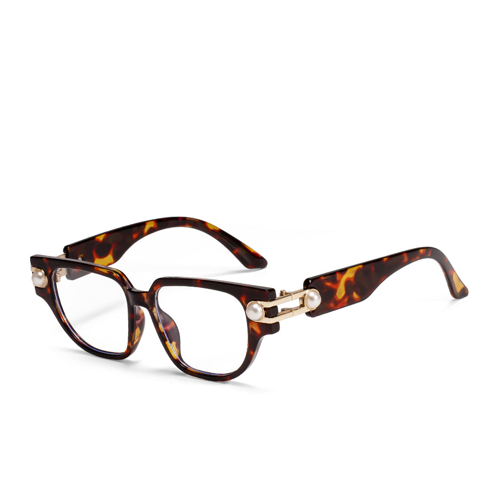 Lenstorm W68243 Retro Pearl Accent Glasses