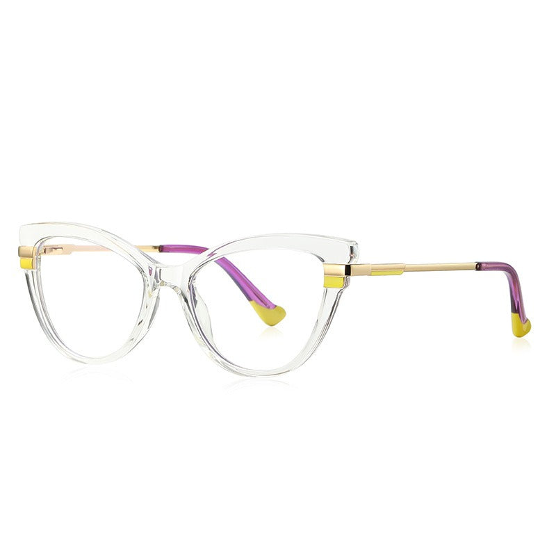 Lenstorm 2113 Crystal Cat Eye Glasses