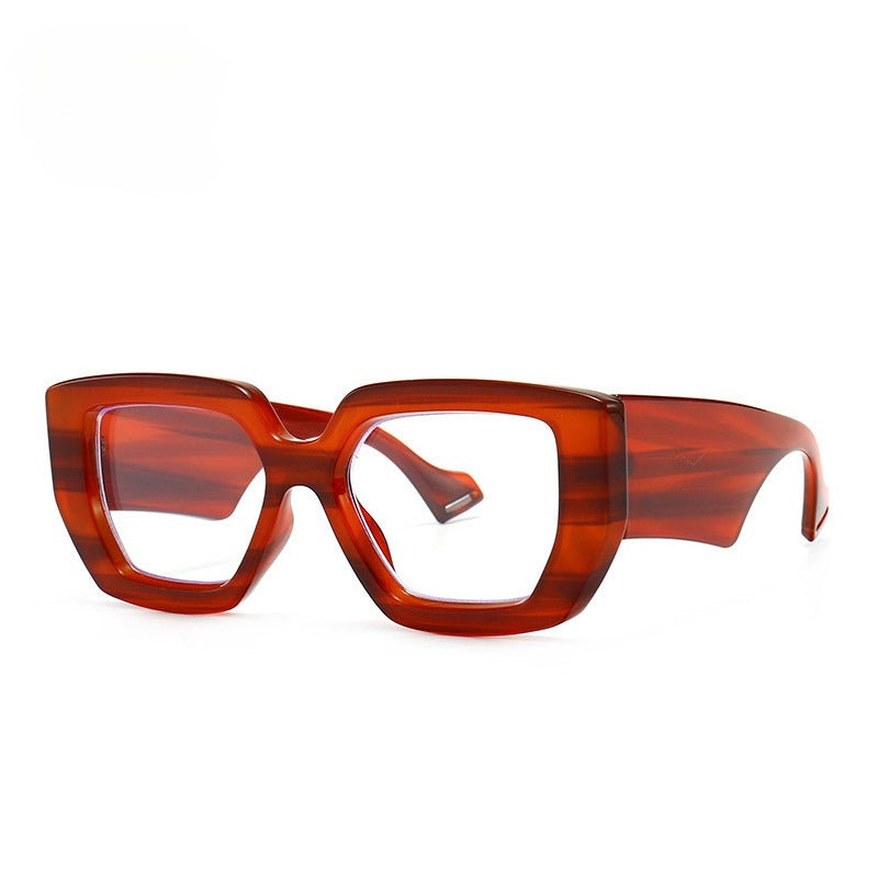 Lenstorm 6230 Fashion Thick-Frame Square Street Style Sunglasses