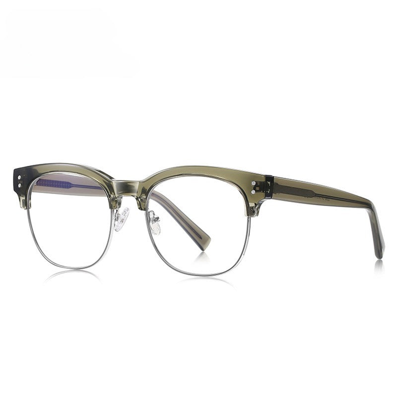 Lenstorm 2206 Half-Frame TR90 Fashion Blue Light Blocking Glasses