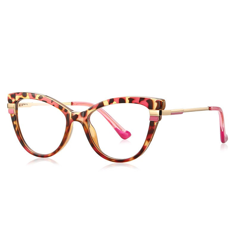 Lenstorm 2113 Crystal Cat Eye Glasses