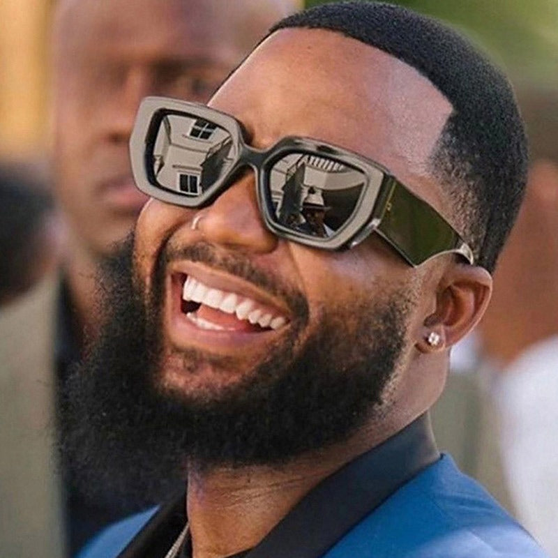 Lenstorm 6230 Fashion Thick-Frame Square Street Style Sunglasses