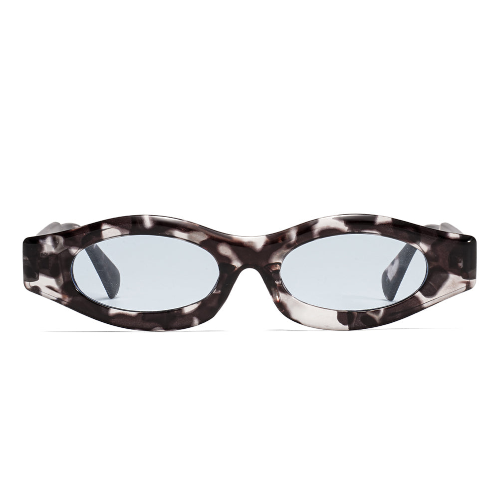 Lenstorm 3905 Neon Oval Sunglasses