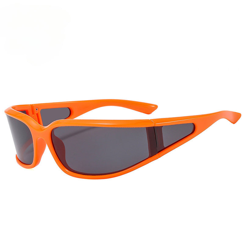 Lenstorm TB124 Y2K Wrap-Around Trendy Sunglasses
