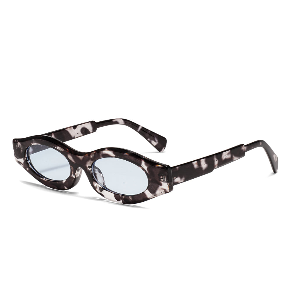 Lenstorm 3905 Neon Oval Sunglasses