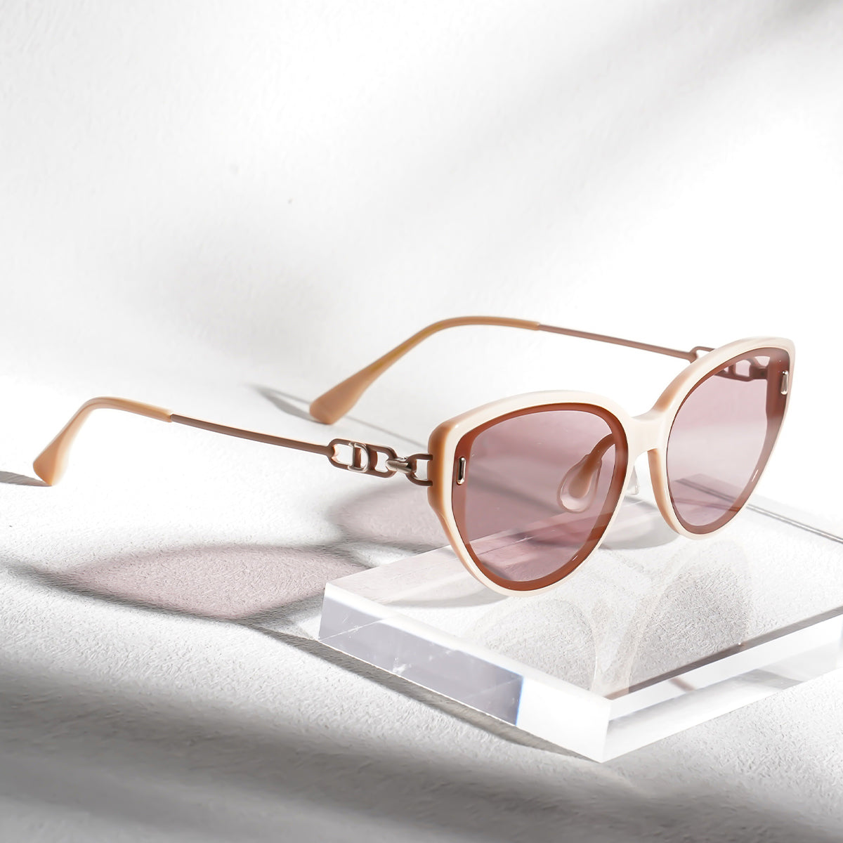 Lenstorm TZ5082 Luxe Chain Sunglasses