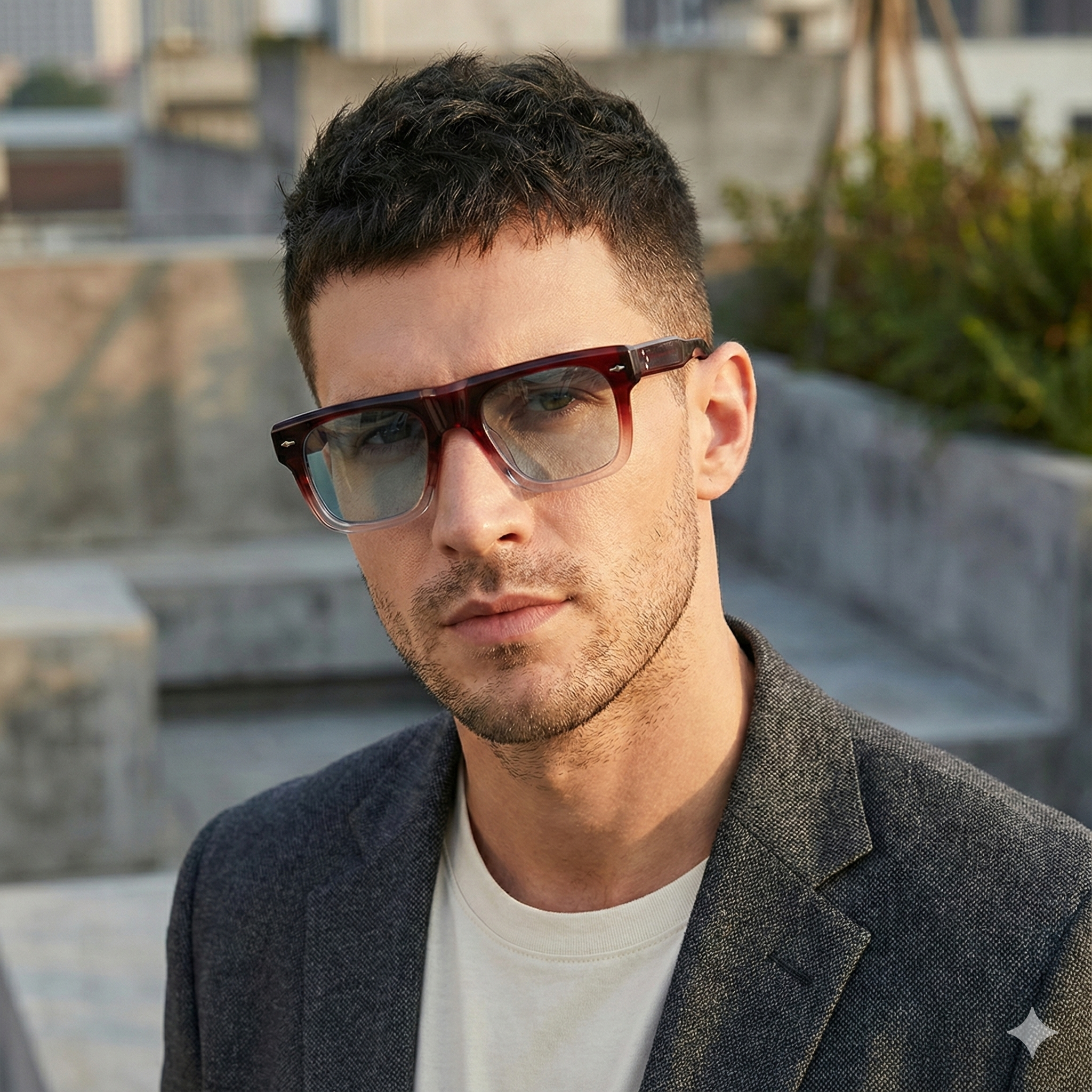 Lenstorm 3883 Onyx Shadow Sunglasses