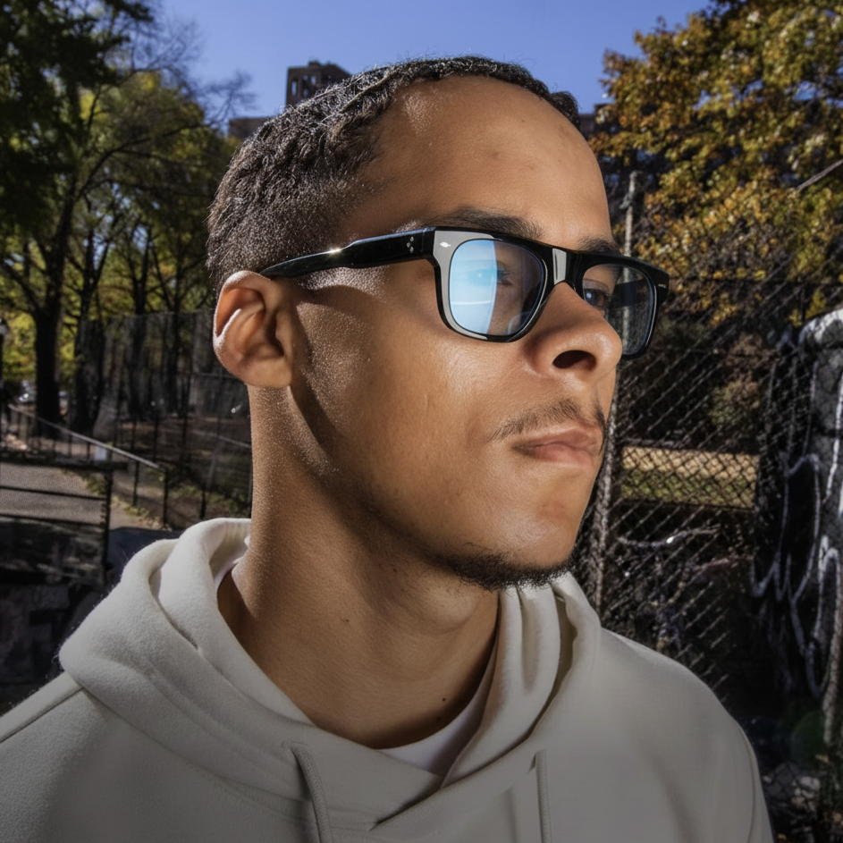 Lenstorm 3883 Onyx Shadow Sunglasses