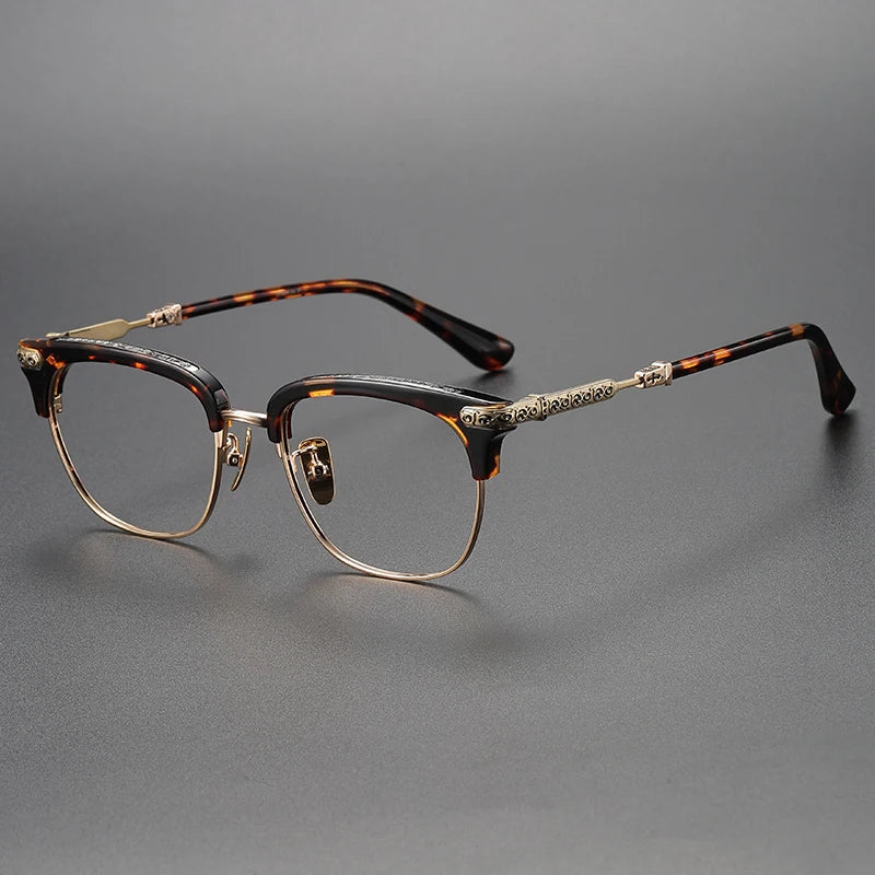 Lenstorm DLX999 Pure Titanium Handmade Designer Style Glasses