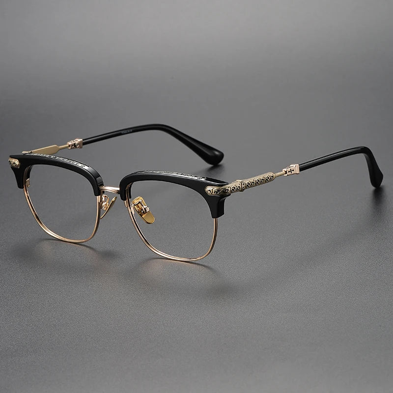 Lenstorm DLX999 Pure Titanium Handmade Designer Style Glasses