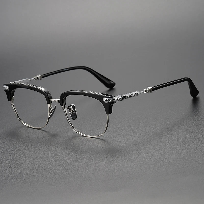 Lenstorm DLX999 Pure Titanium Handmade Designer Style Glasses