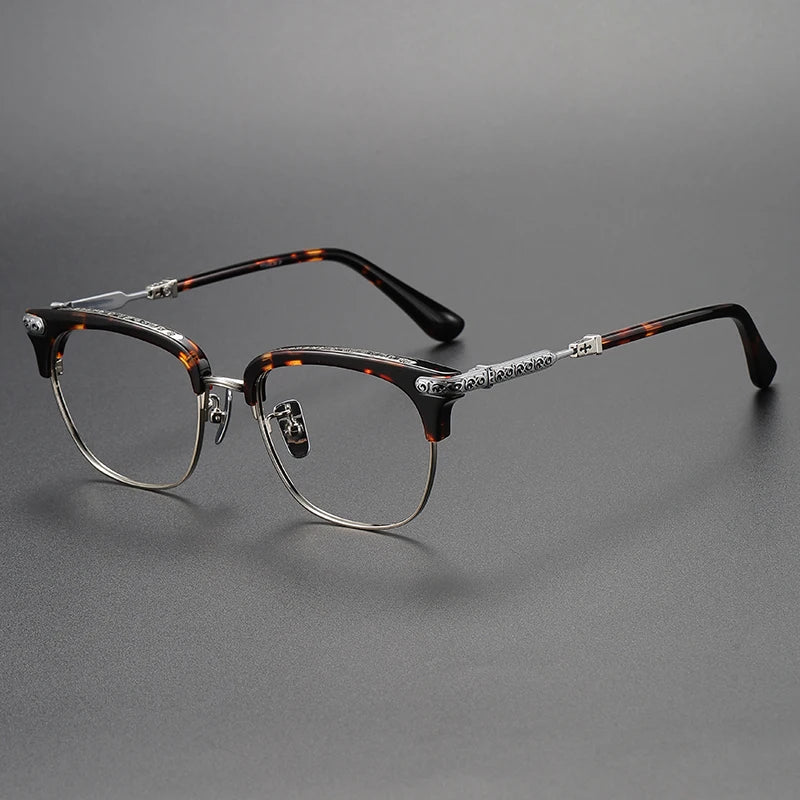 Lenstorm DLX999 Pure Titanium Handmade Designer Style Glasses
