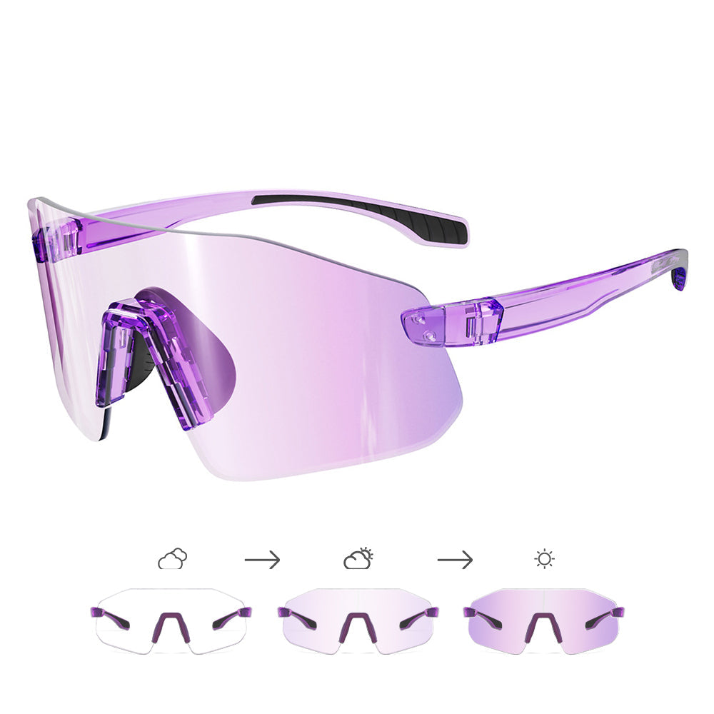 Lenstorm KC06-13A Frameless Photochromic Sports Glasses