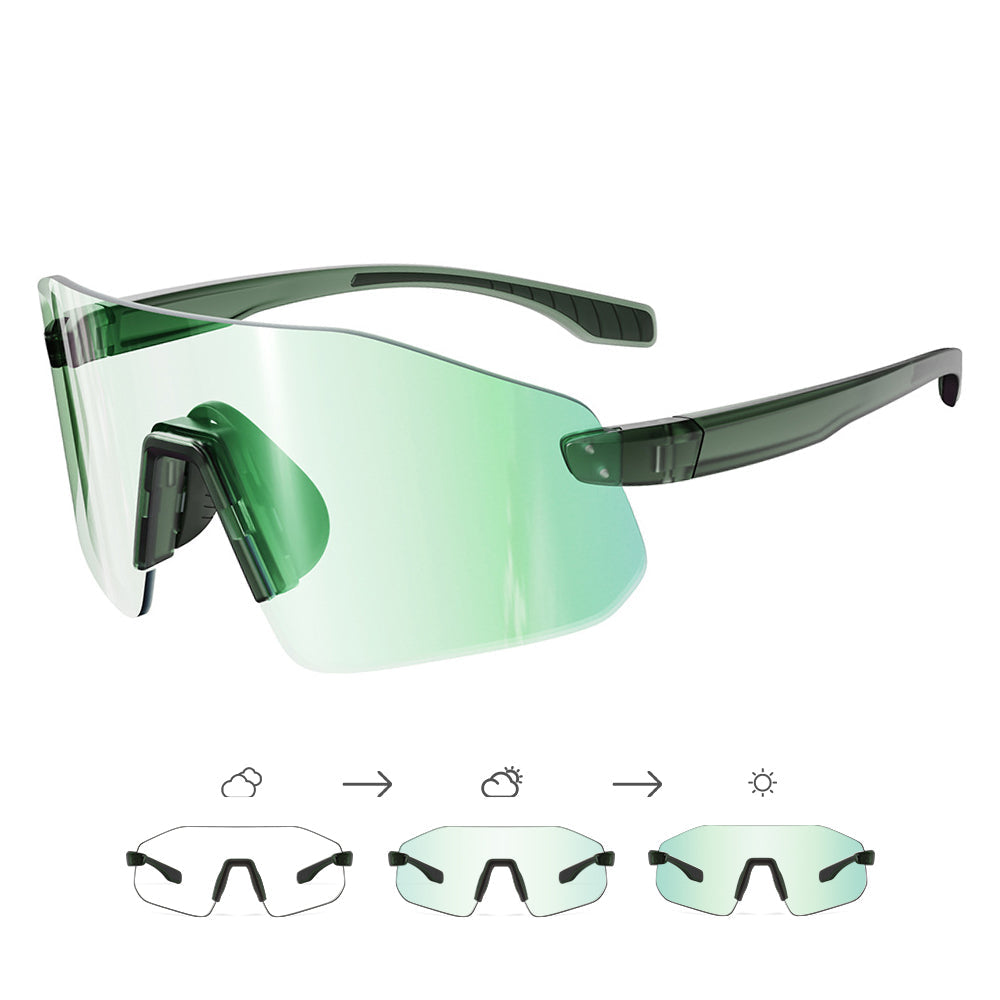 Lenstorm KC06-13A Frameless Photochromic Sports Glasses
