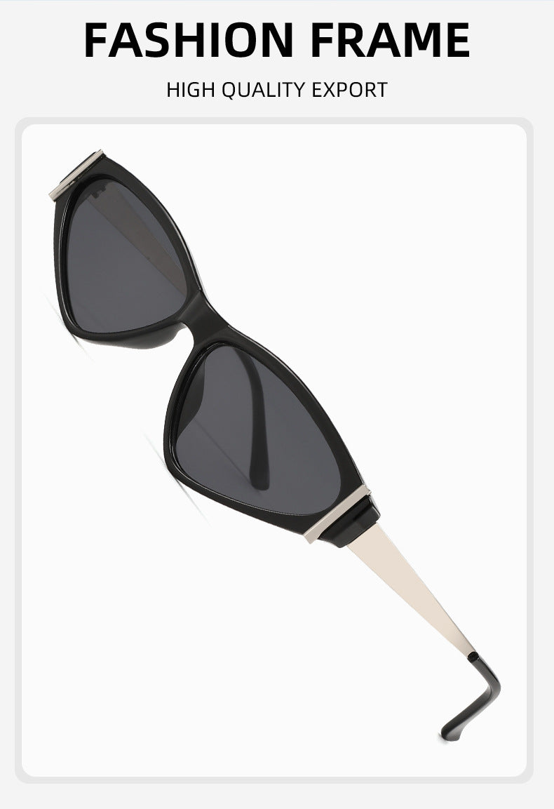 Lenstorm T1502 Cat Eye Unique Retro-Chic Fashion Sunglasses