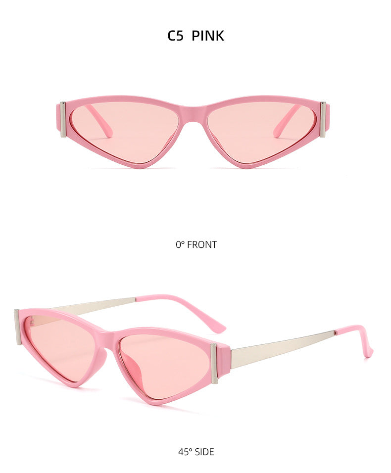 Lenstorm T1502 Cat Eye Unique Retro-Chic Fashion Sunglasses