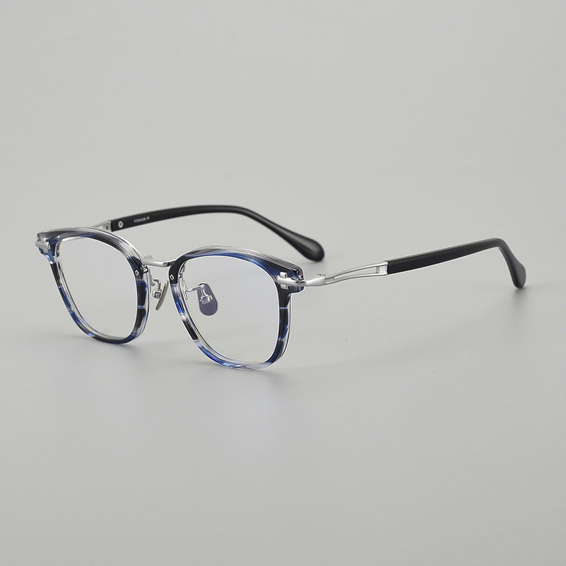 Lenstorm STRATUS Titanium Square Retro Optical Glasses Frame