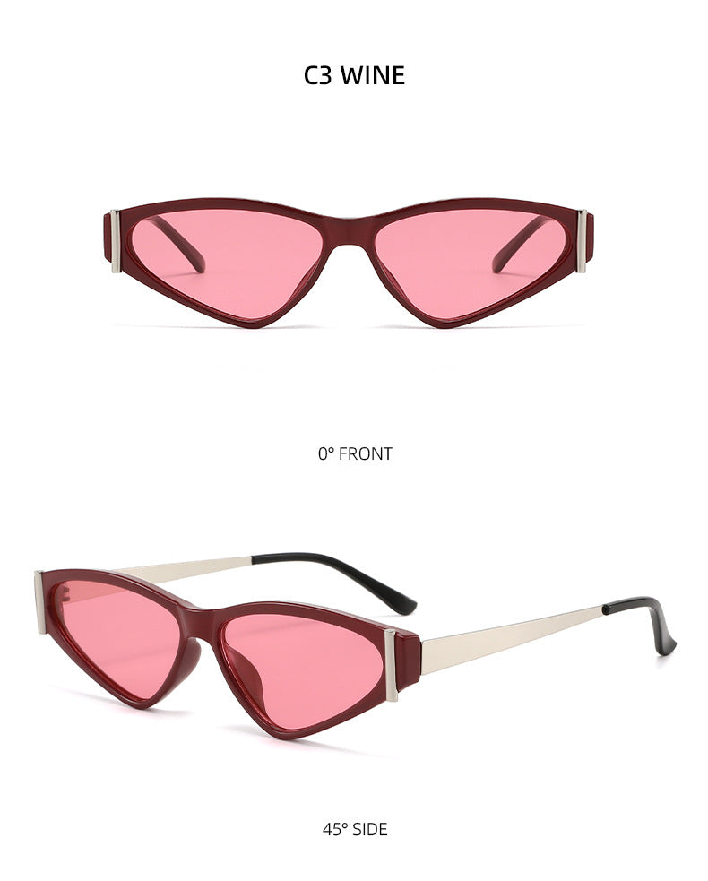 Lenstorm T1502 Cat Eye Unique Retro-Chic Fashion Sunglasses
