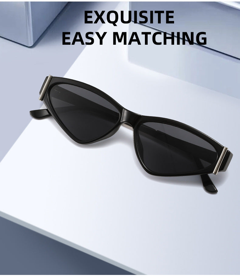 Lenstorm T1502 Cat Eye Unique Retro-Chic Fashion Sunglasses