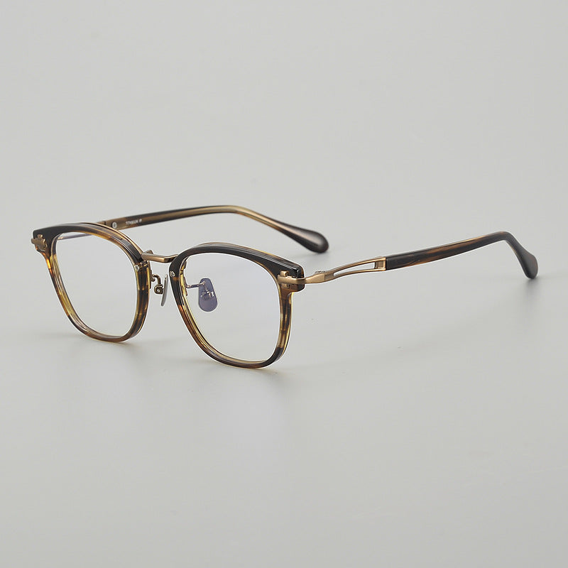 Lenstorm STRATUS Titanium Square Retro Optical Glasses Frame
