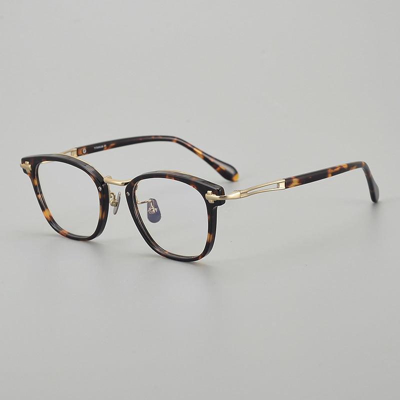 Lenstorm STRATUS Titanium Square Retro Optical Glasses Frame