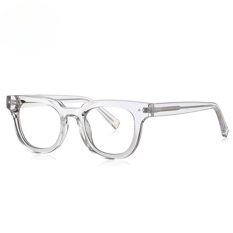 Lenstorm 2120 TR90-Inspired Rivet Blue Light Blocking Glasses Frame