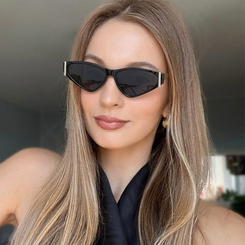 Lenstorm T1502 Cat Eye Unique Retro-Chic Fashion Sunglasses