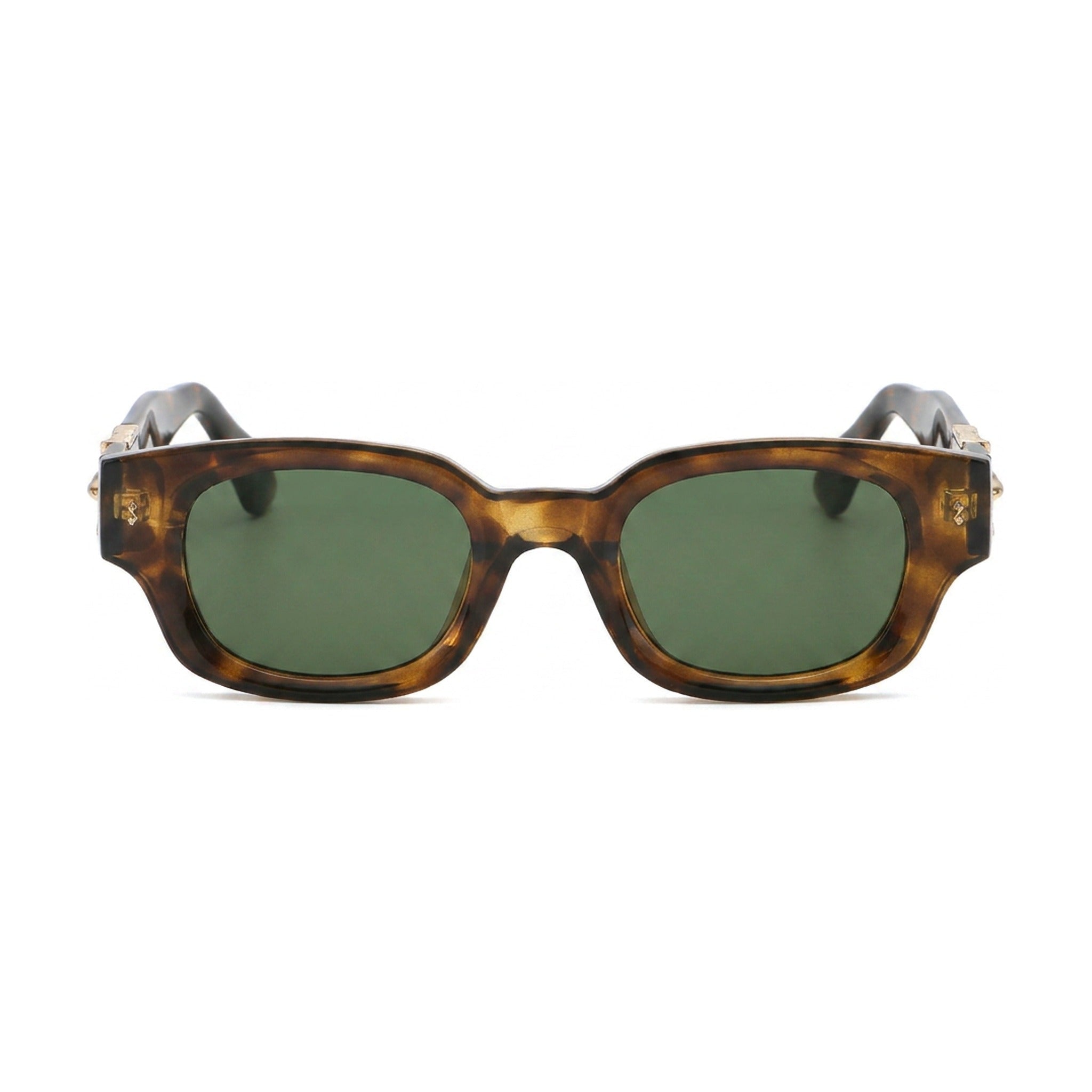 Lenstorm 10803 UV400 Designer - Style Bold Square Sunglasses