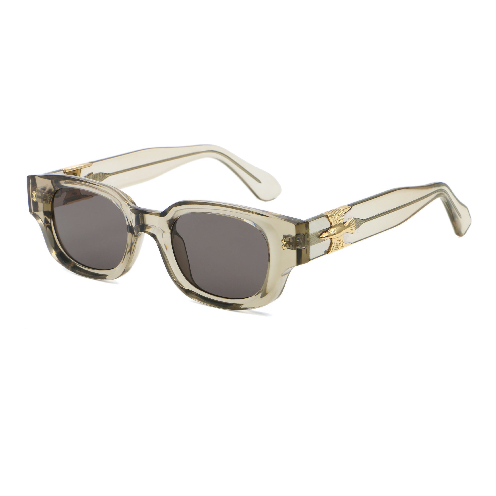 Lenstorm 10803 UV400 Designer - Style Bold Square Sunglasses