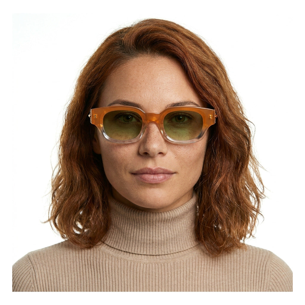Lenstorm 10803 UV400 Designer - Style Bold Square Sunglasses