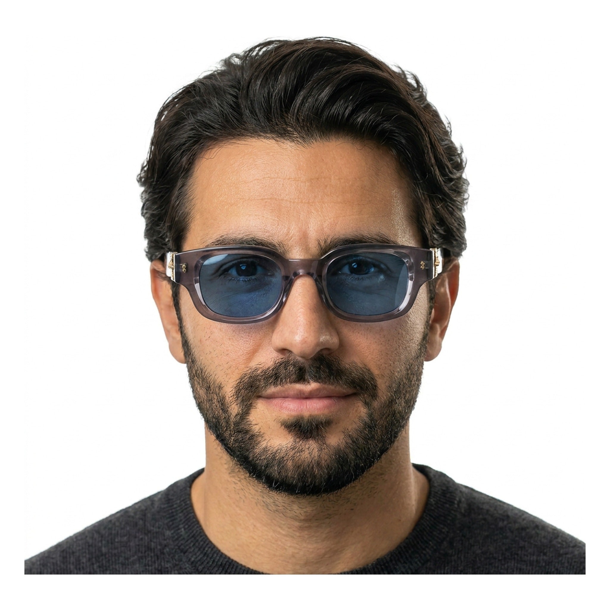 Lenstorm 10803 UV400 Designer - Style Bold Square Sunglasses