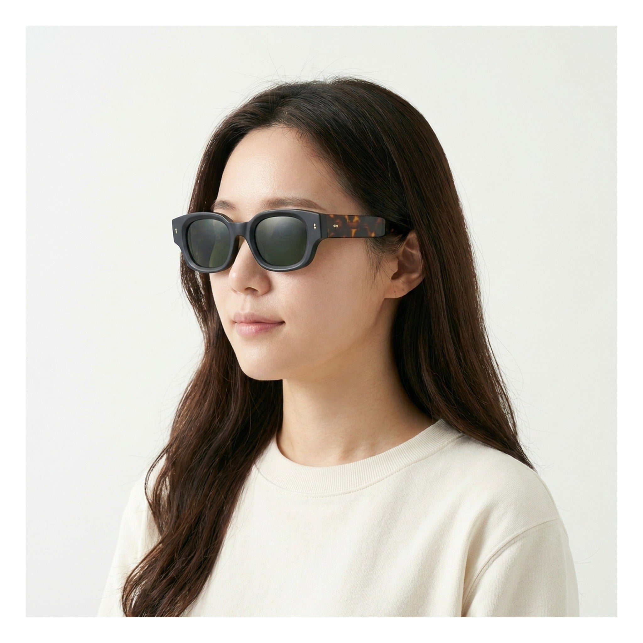 Lenstorm 10803 UV400 Designer - Style Bold Square Sunglasses