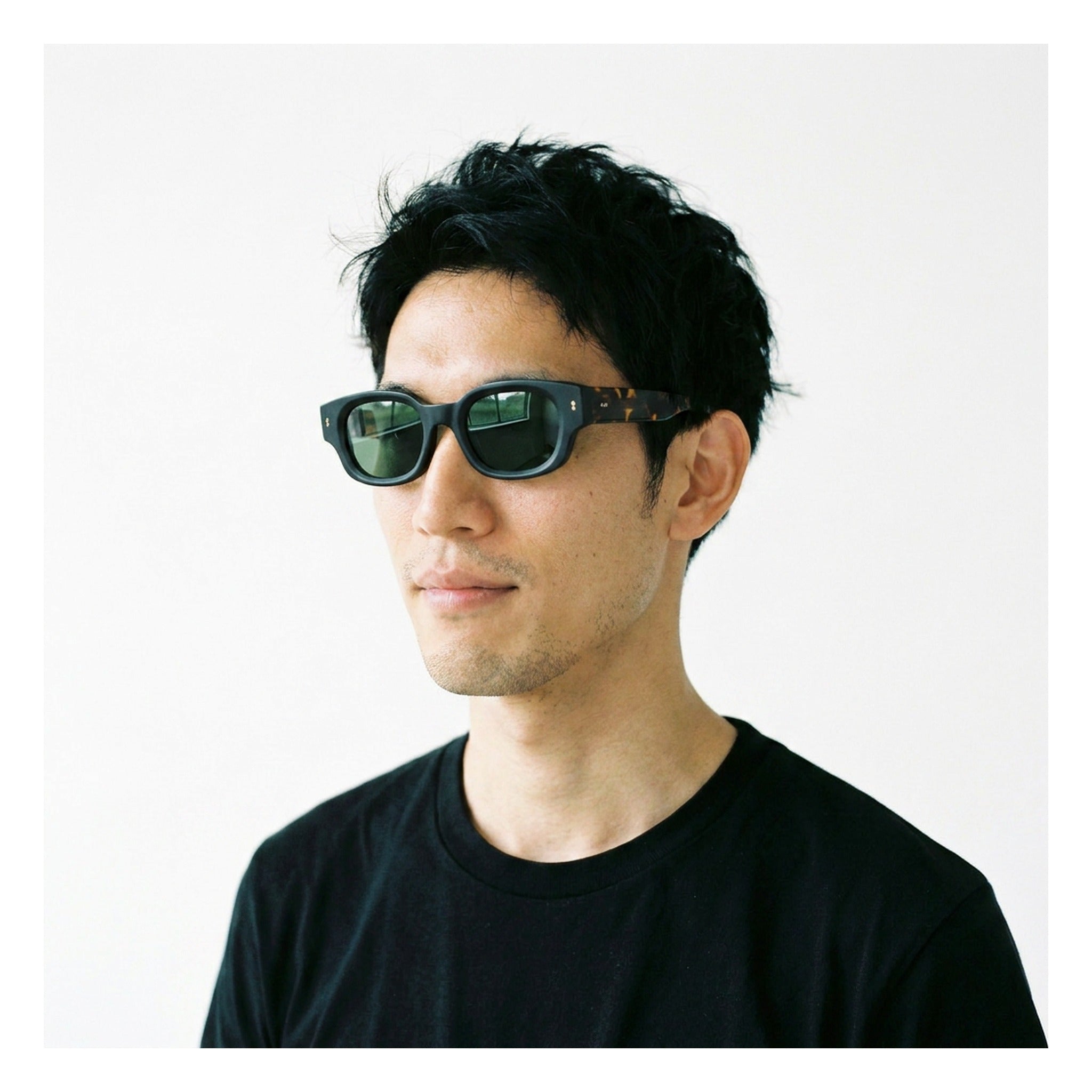 Lenstorm 10803 UV400 Designer - Style Bold Square Sunglasses