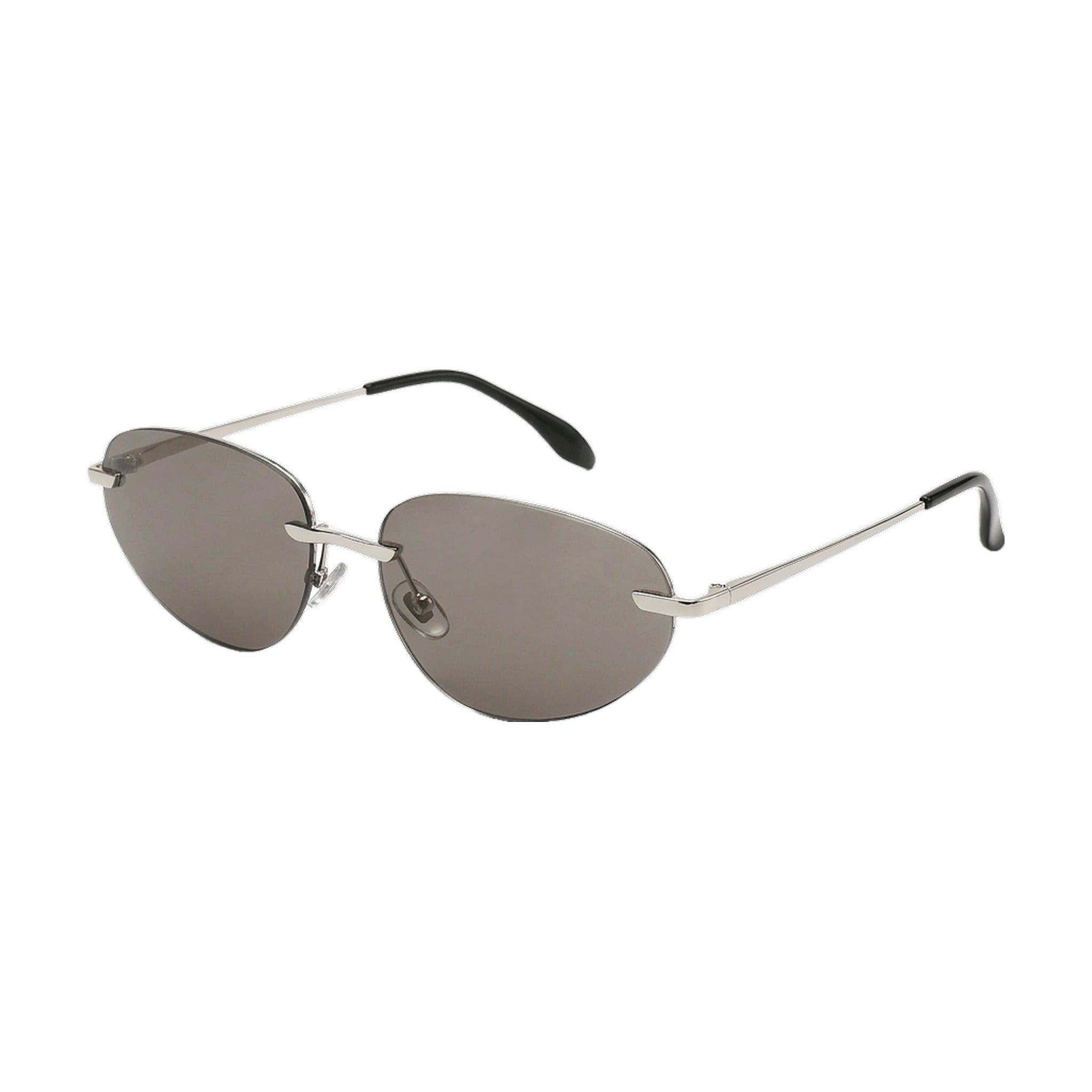 Lenstorm 1092 Futuristic Premium Rimless Sunglasses