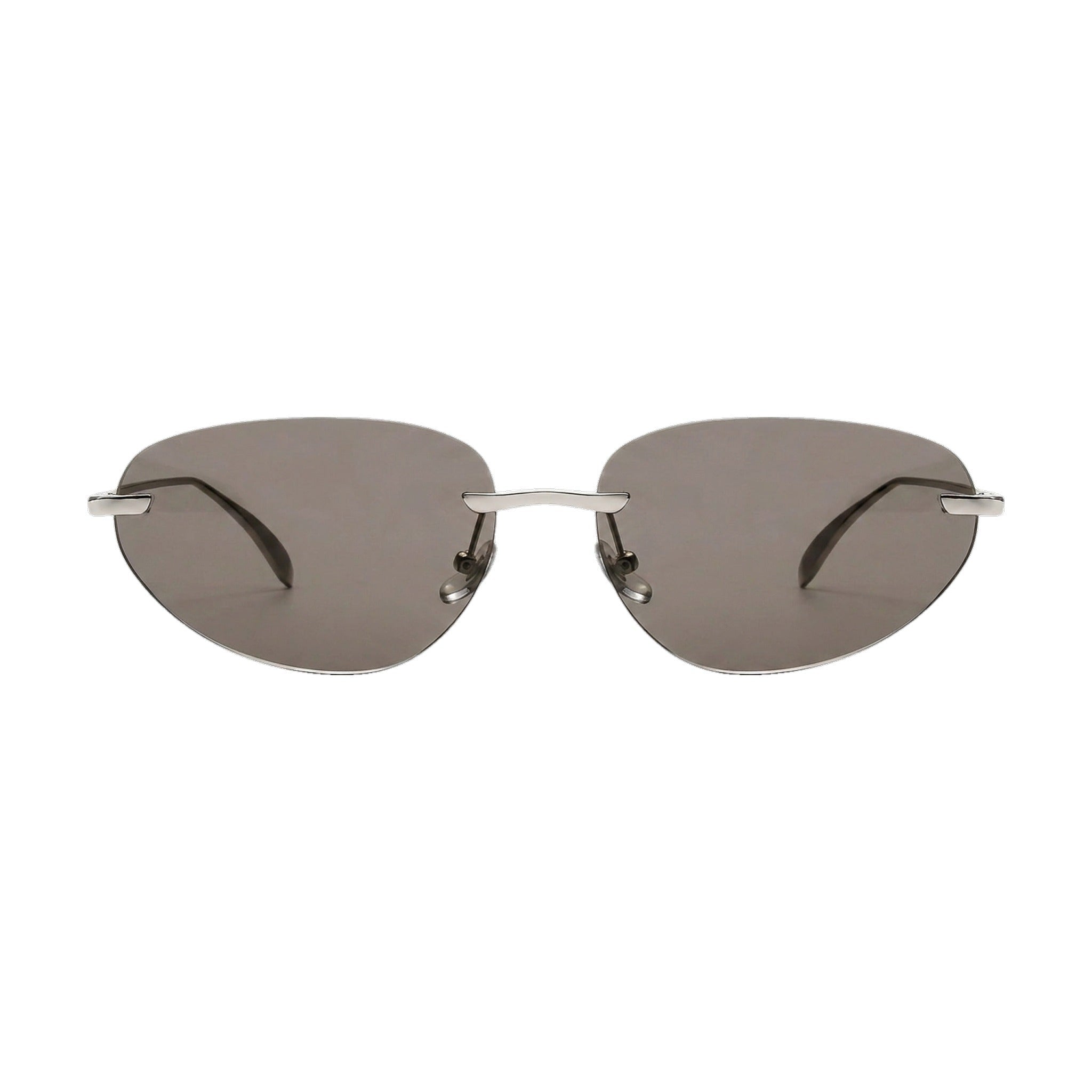 Lenstorm 1092 Futuristic Premium Rimless Sunglasses