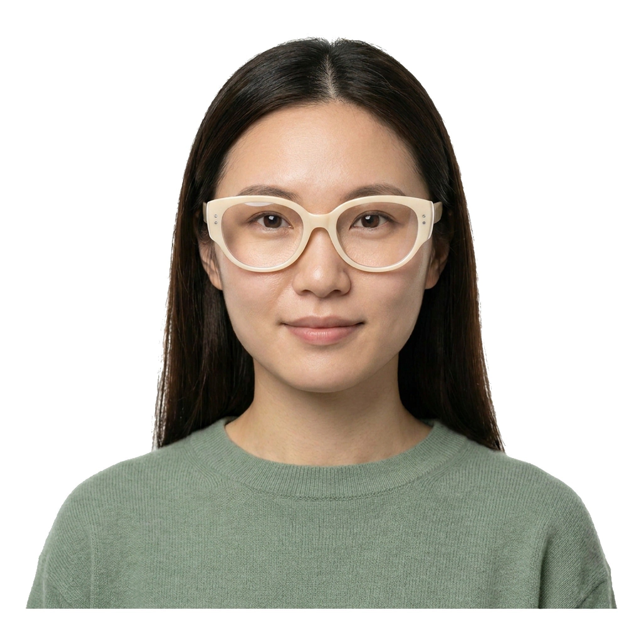 Lenstorm 1239 TR90 Blue Light Blocking Cat - eye Eyeglasses