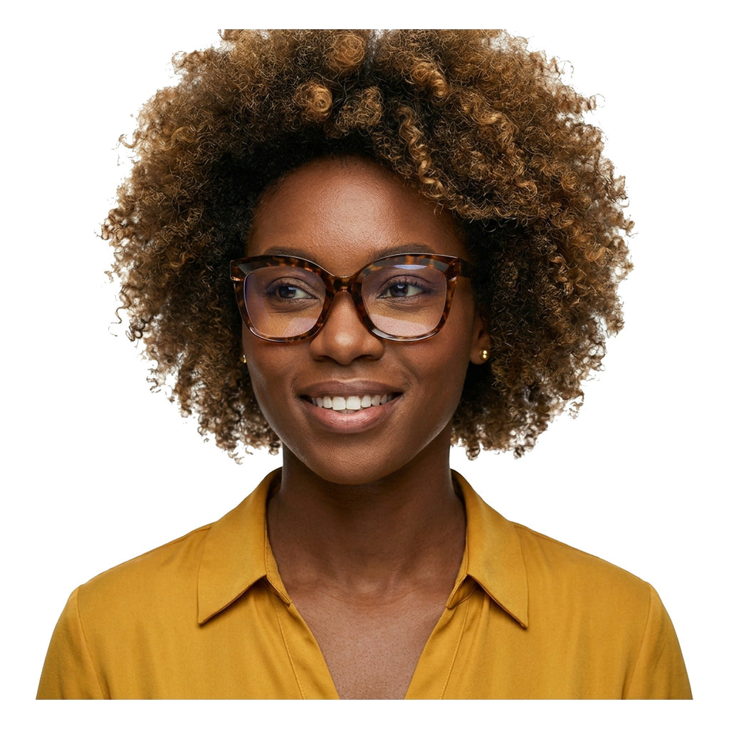 Lenstorm 2101 Square Heart Shaped Glasses